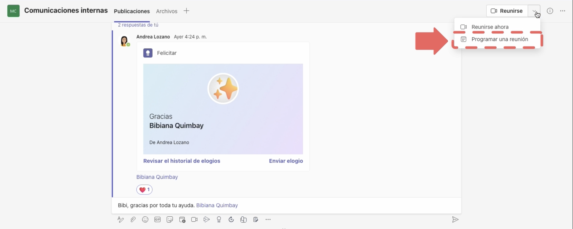 Cómo programar reuniones en Microsoft Teams